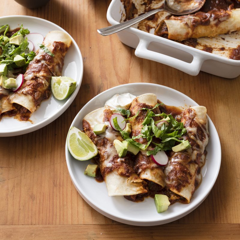 For More Streamlined Chicken Enchiladas Use A Slow Cooker