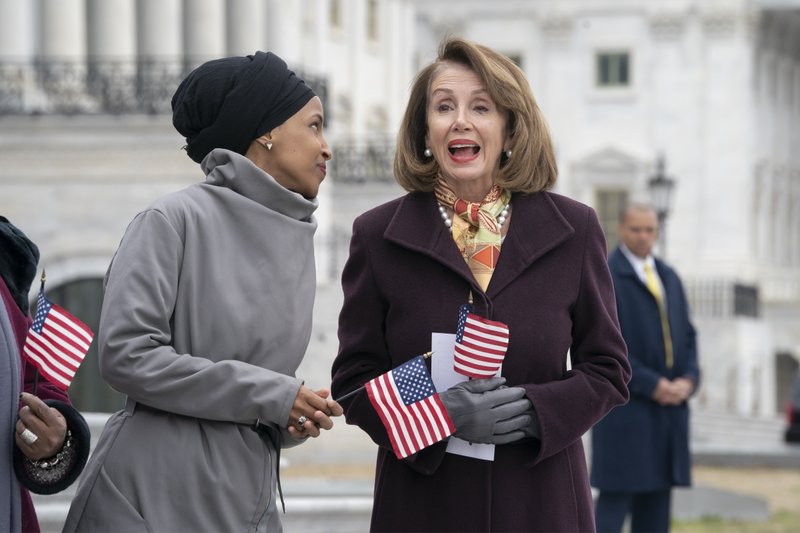 Nancy Pelosi, Ilhan Omar