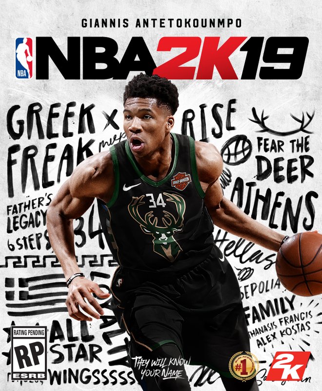 They Will Know Your Name Giannis Antetokounmpo Becomes First International Star To Net The Cover Of Nba 2k