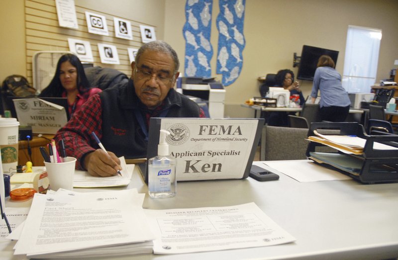 At Fema Office Federal Workers Say They Re Here To Help