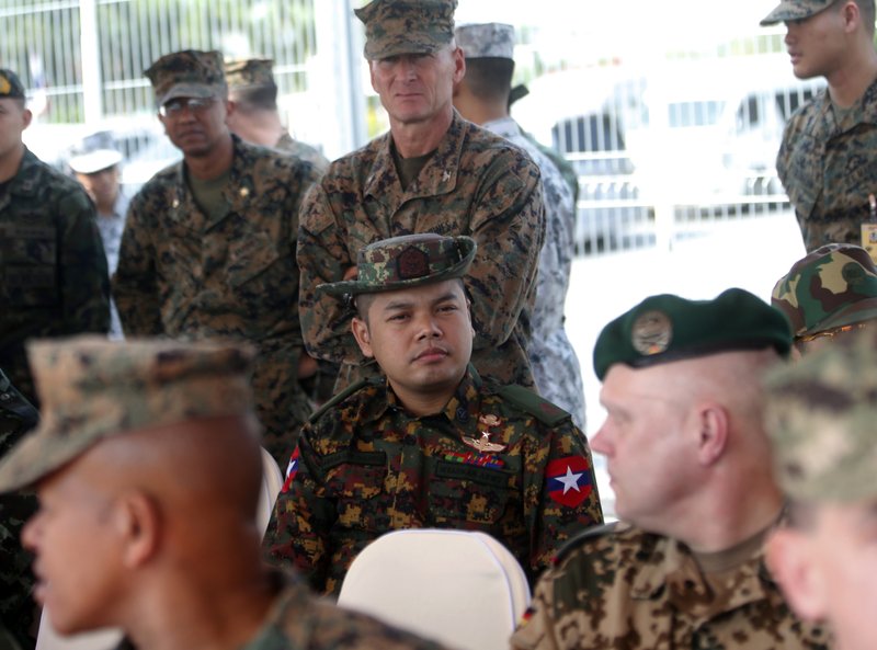 Myanmar S Presence Downplayed At Thai Us Military Exercise