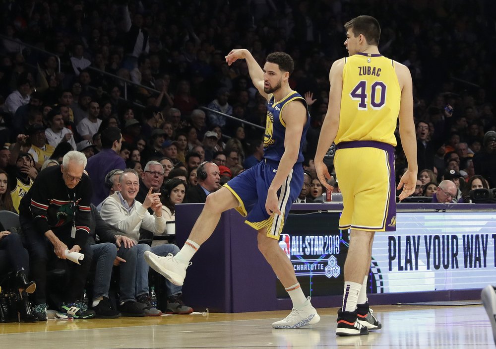 Klay Thompson, Ivica Zubac
