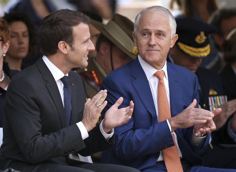 Macron Llama Deliciosa A Esposa De 1er Ministro Australiano