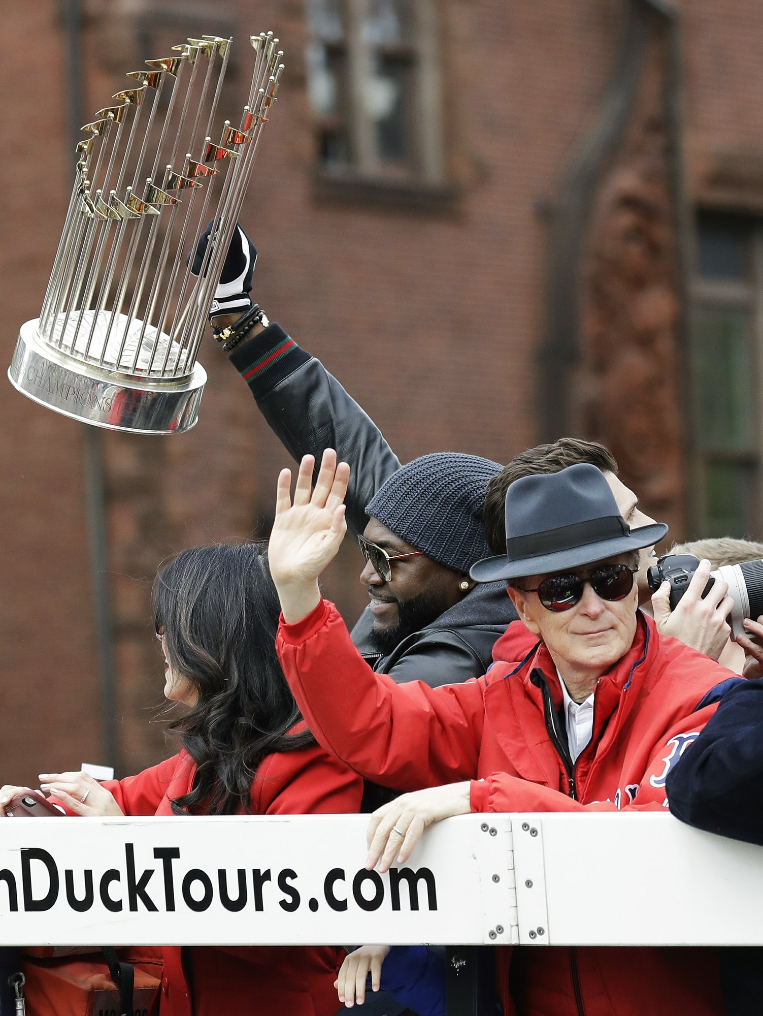 World Series trophy repaired after parade damage