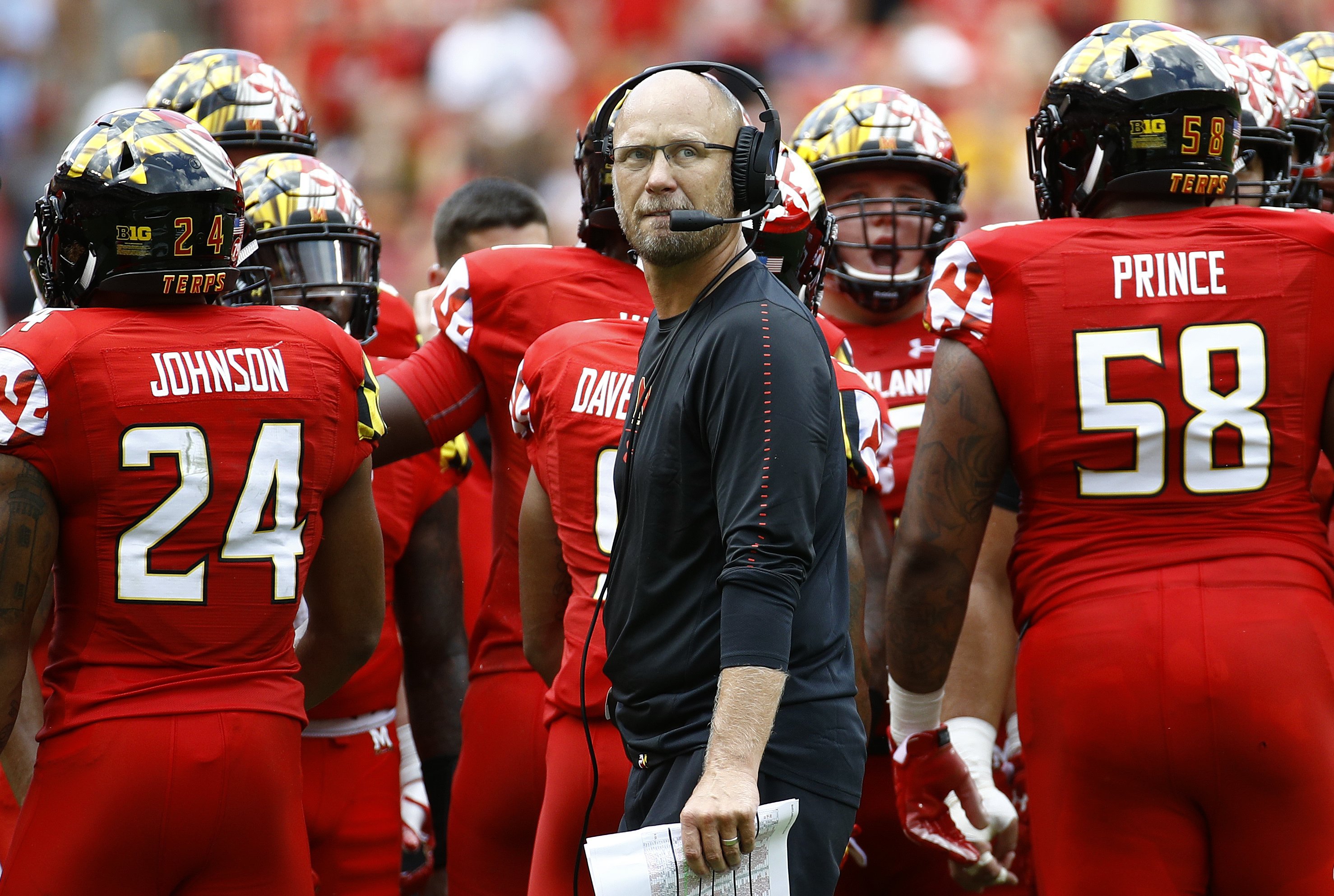 Maryland Stuns No 23 Texas 34 29 For Interim Coach Canada