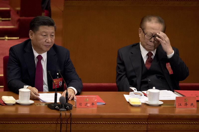 Xi Jinping, Jiang Zemin