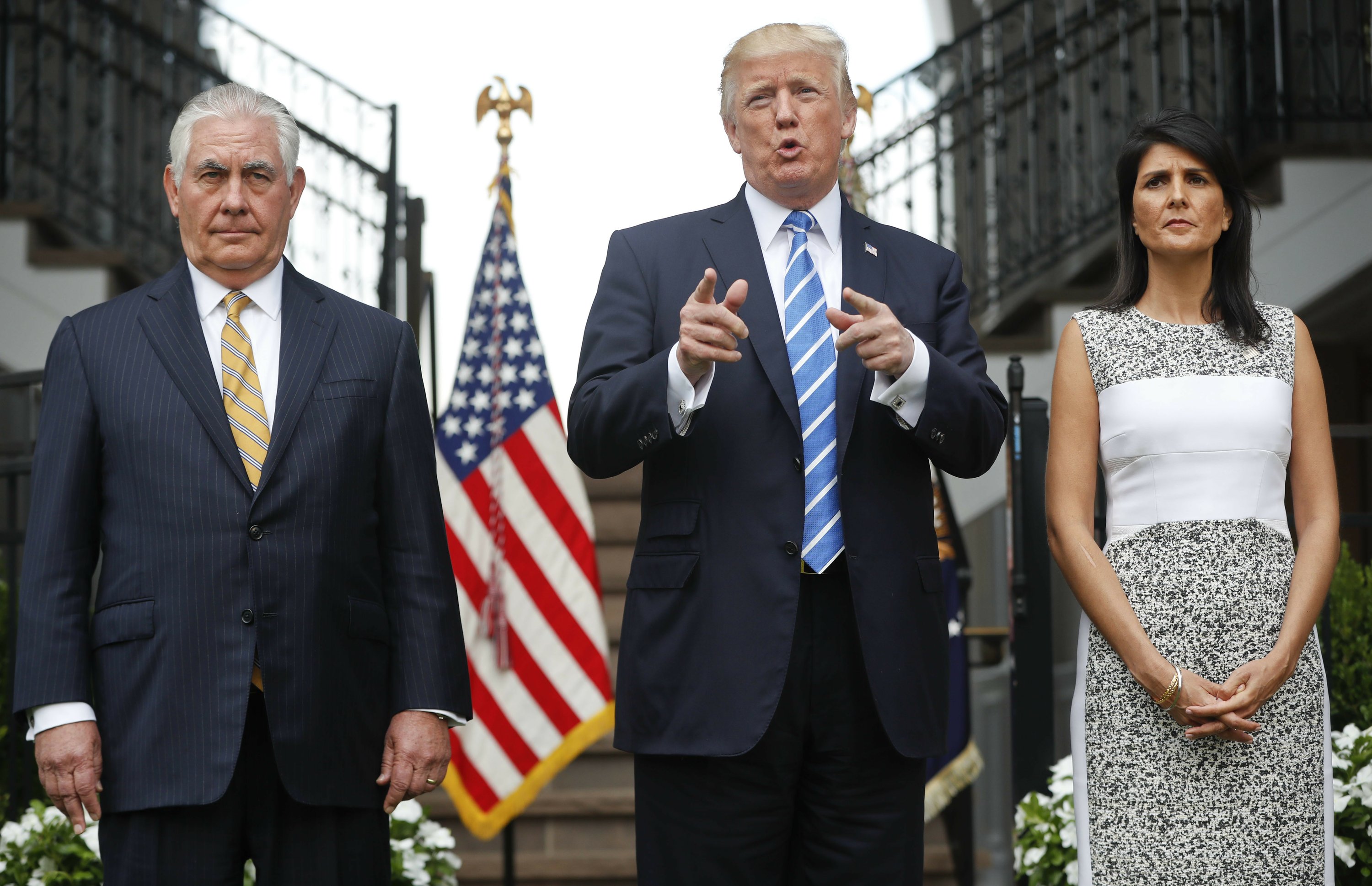 Trump says he's considering military response to Venezuela