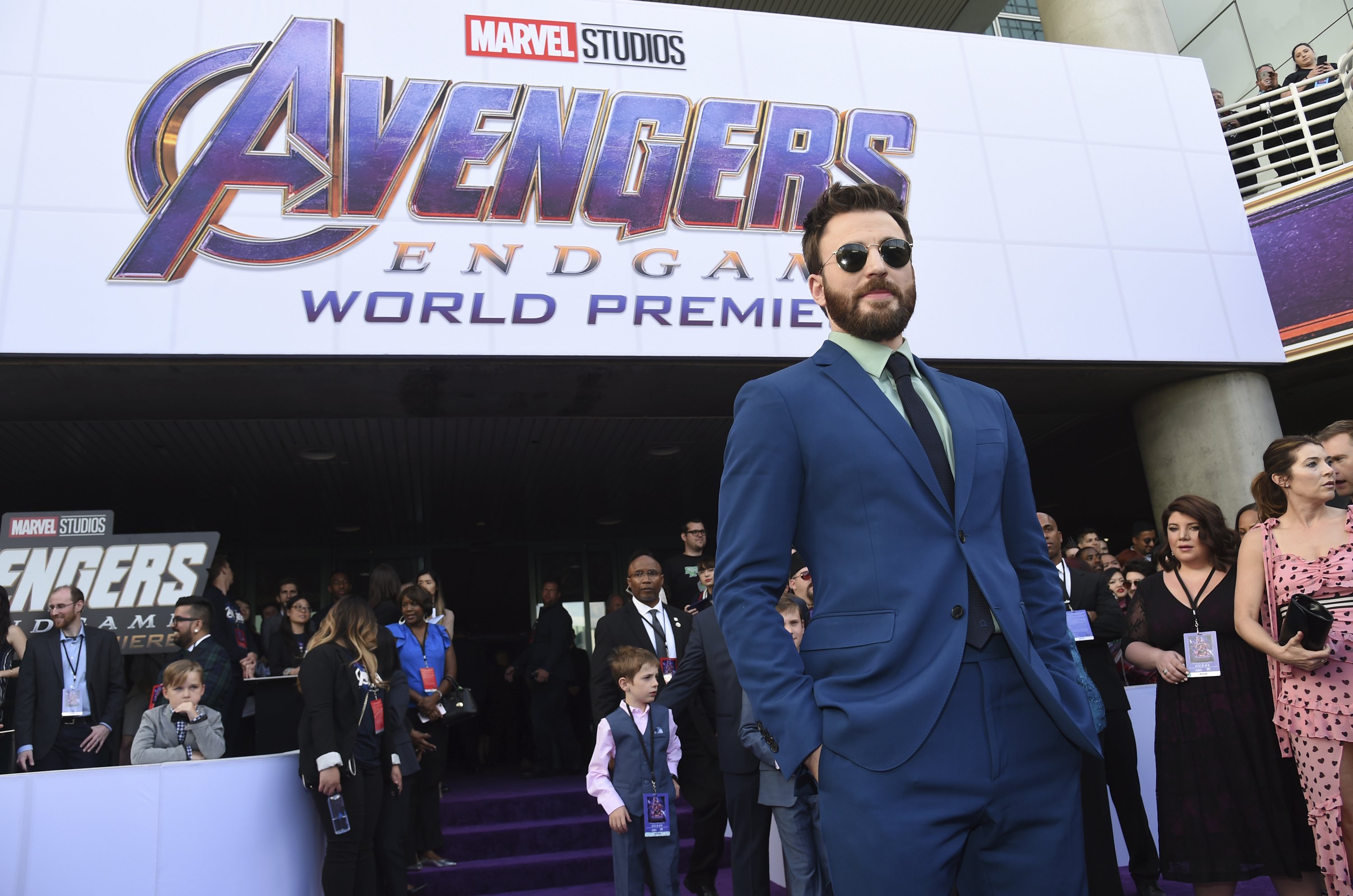 chris evans infinity war premiere