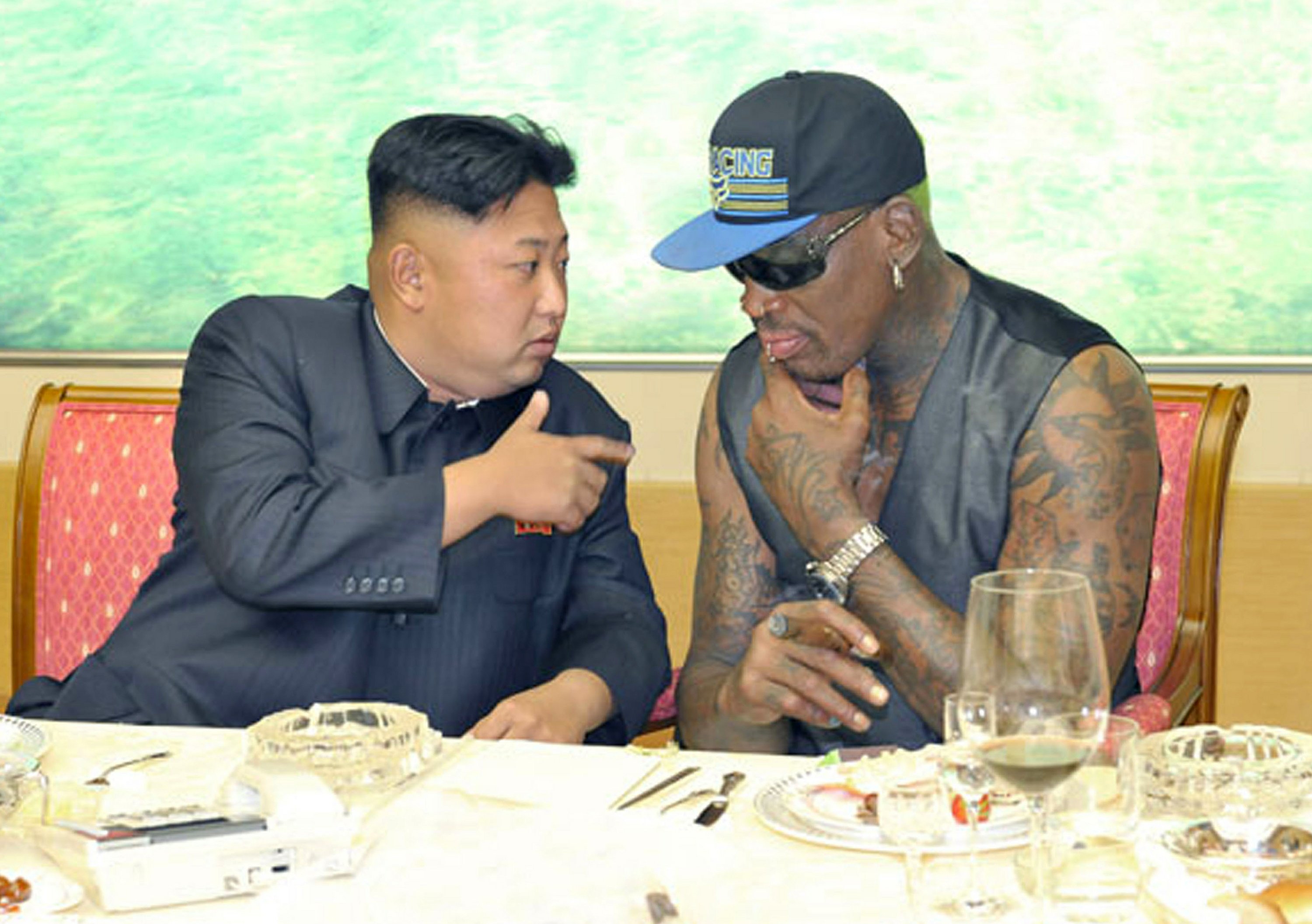 Highlights Of Dennis Rodmans Past Visits To North Korea Ap News