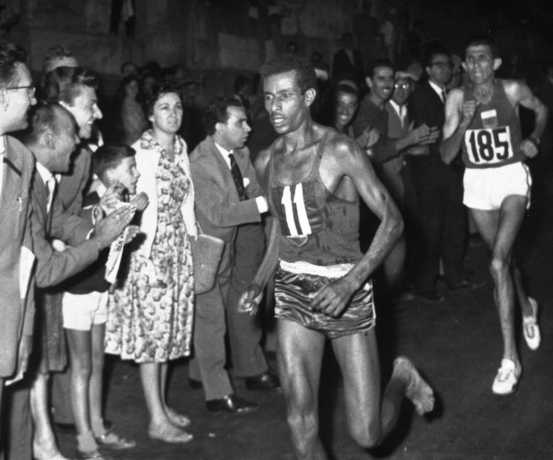 bikila running