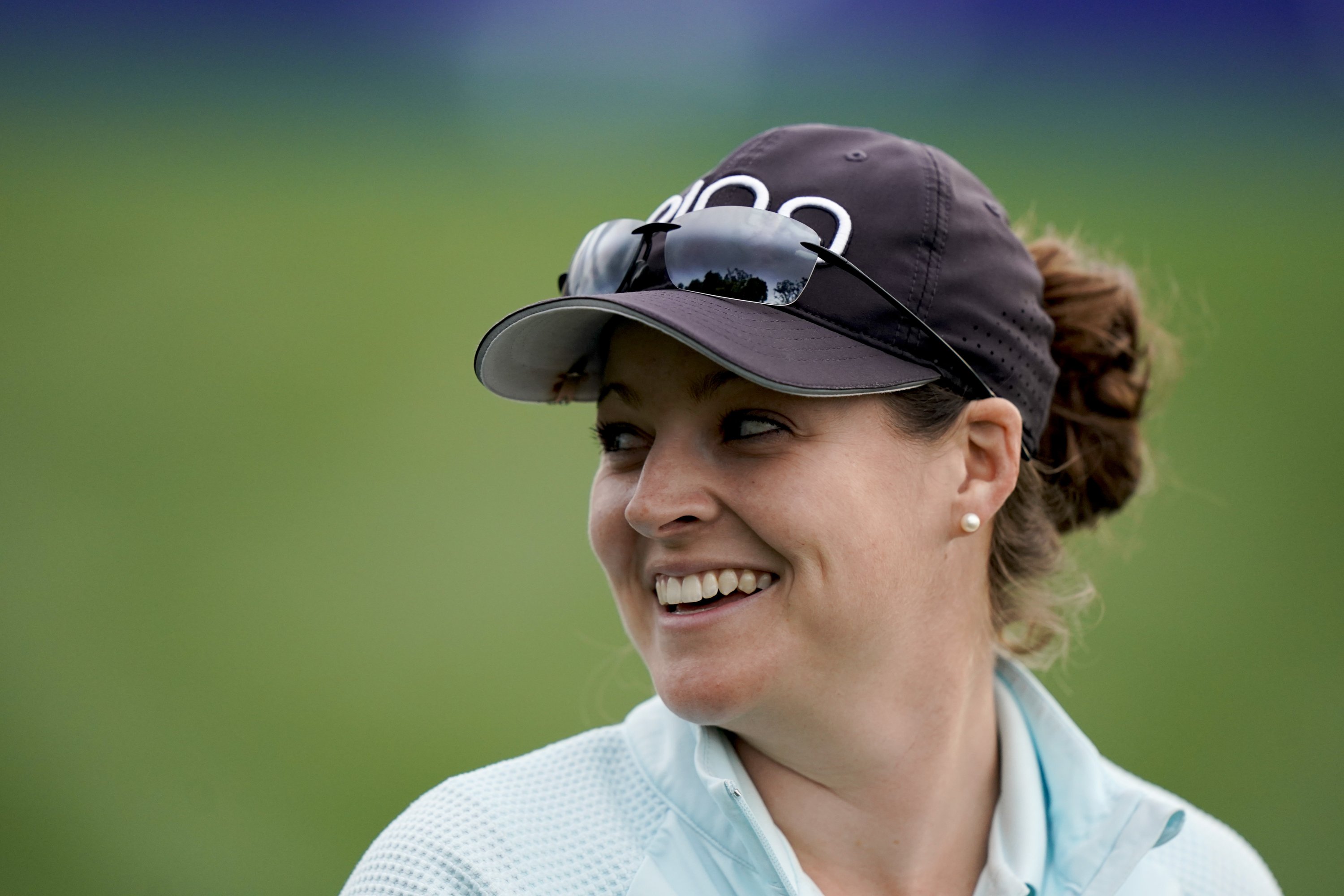 Ally McDonald takes ANA Inspiration lead with late birdie | AP News