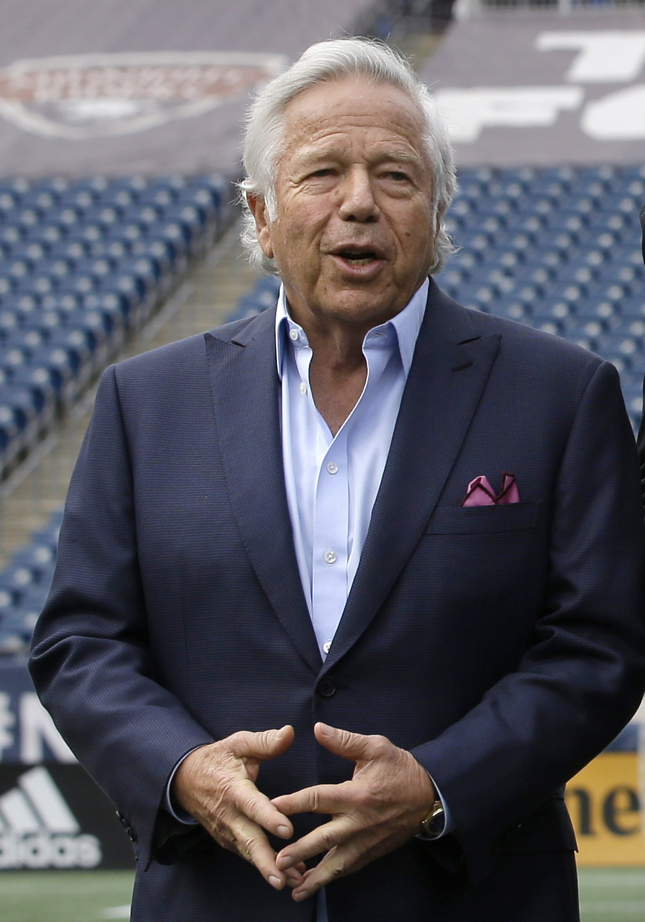 Judge: Kraft's prosecutors cannot use massage parlor video | AP News