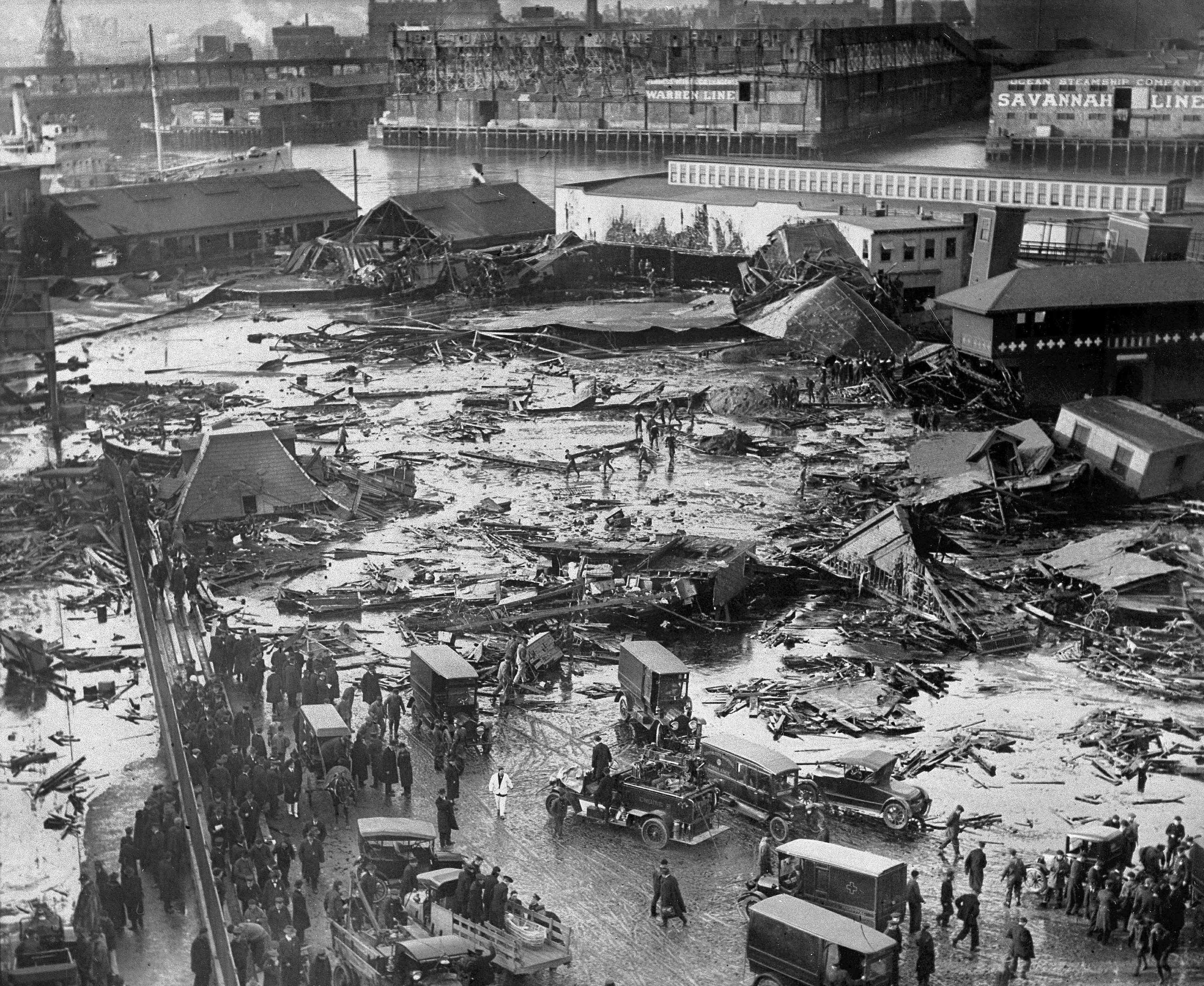 boston molasses flood photos