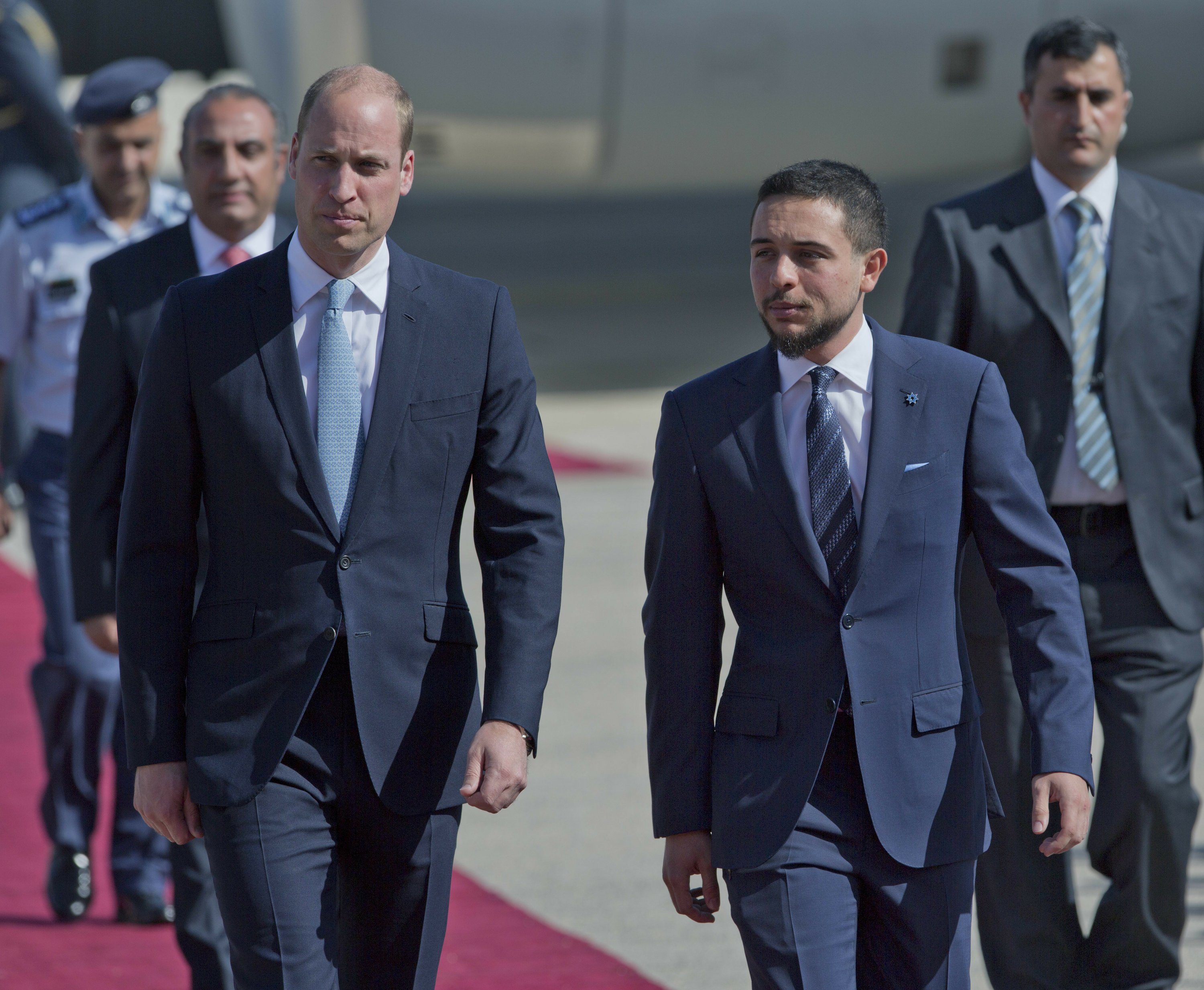 Prince William on historic praises Jordan ties AP