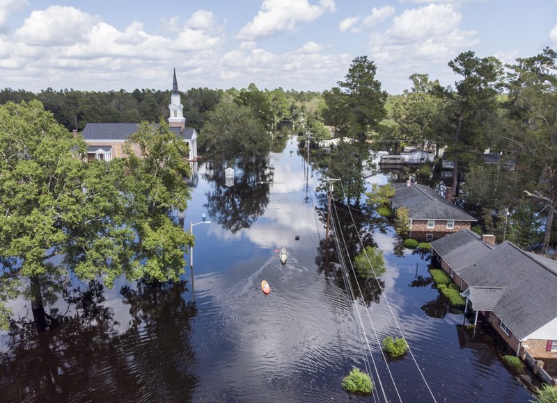Florence-Triggered Flooding Washes Into South Carolina