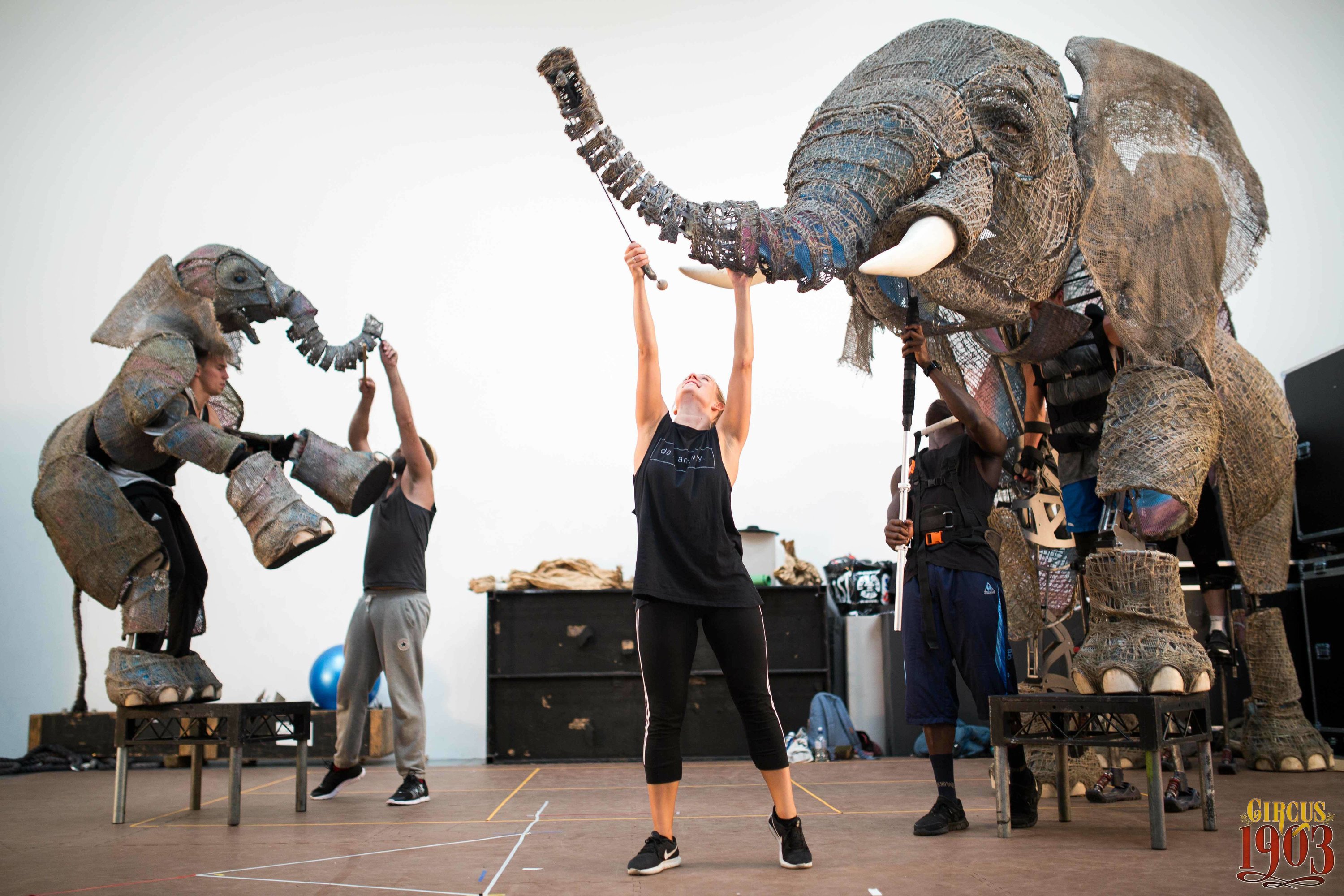 New Show Circus 1903 Brings Back Live Elephants Sort Of
