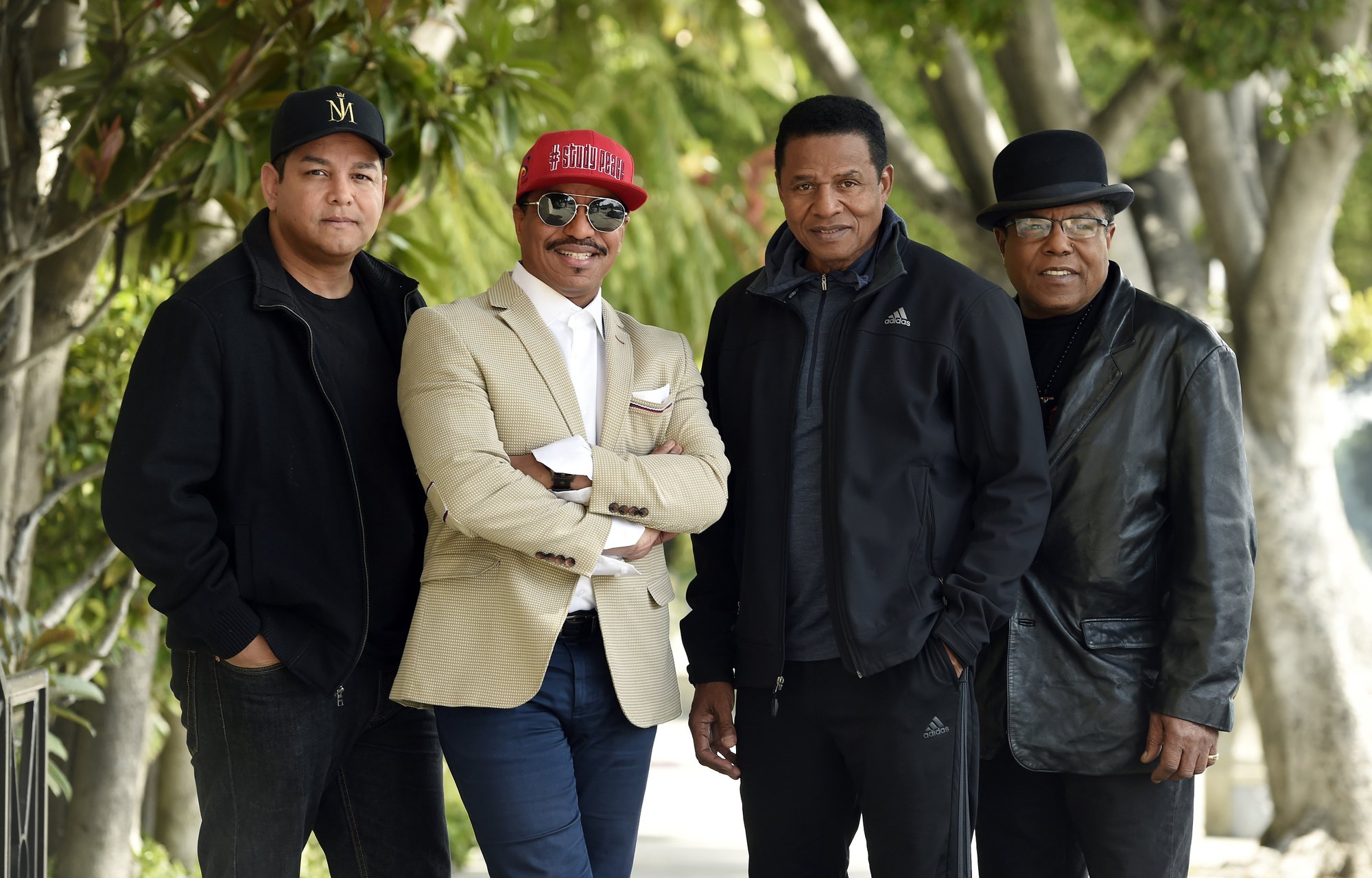 Taj Jackson, Jackie Jackson, Tito Jackson, Marlon Jackson