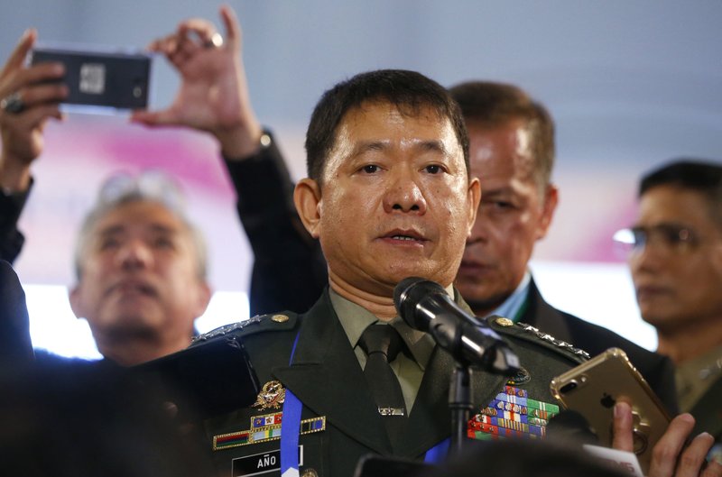 AP Interview: Philippine military chief says IS funded siege