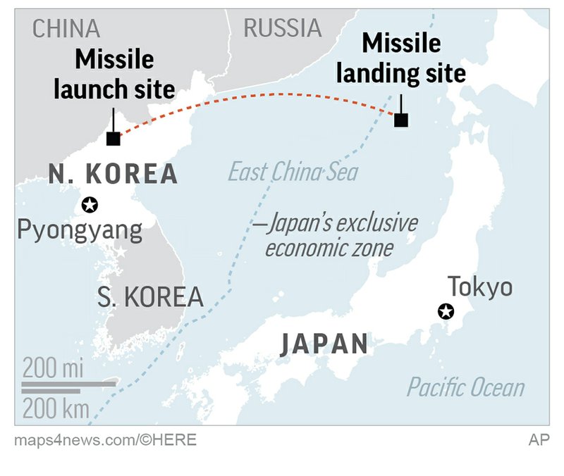 NORTH KOREA MISSILE LAUNCH