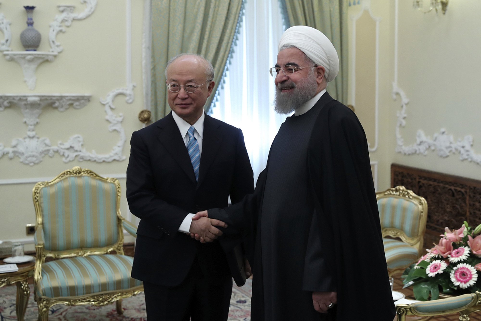 Head of UN nuclear watchdog visits Iran
