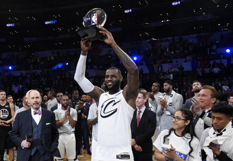 lebron james nba all star