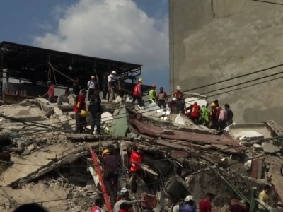 Raw: Mexico Quake Death Toll Continues to Rise