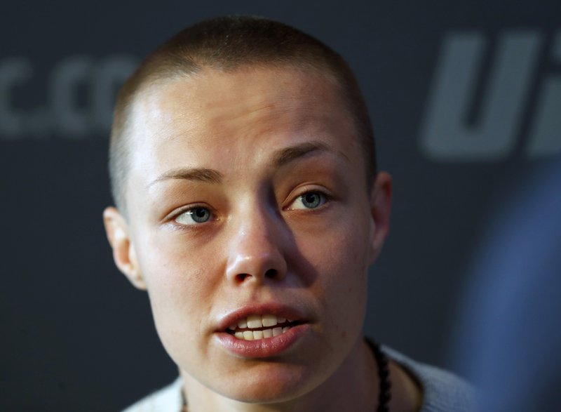 Rose Namajunas would be marketable if she had hair Sherdog Forums