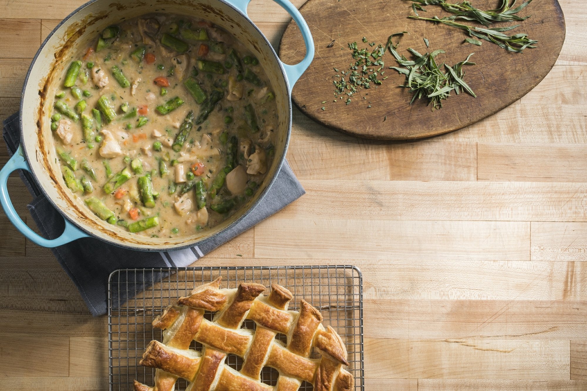 Make A Stress Free Classic Chicken Pot Pie With Only 1 Pot