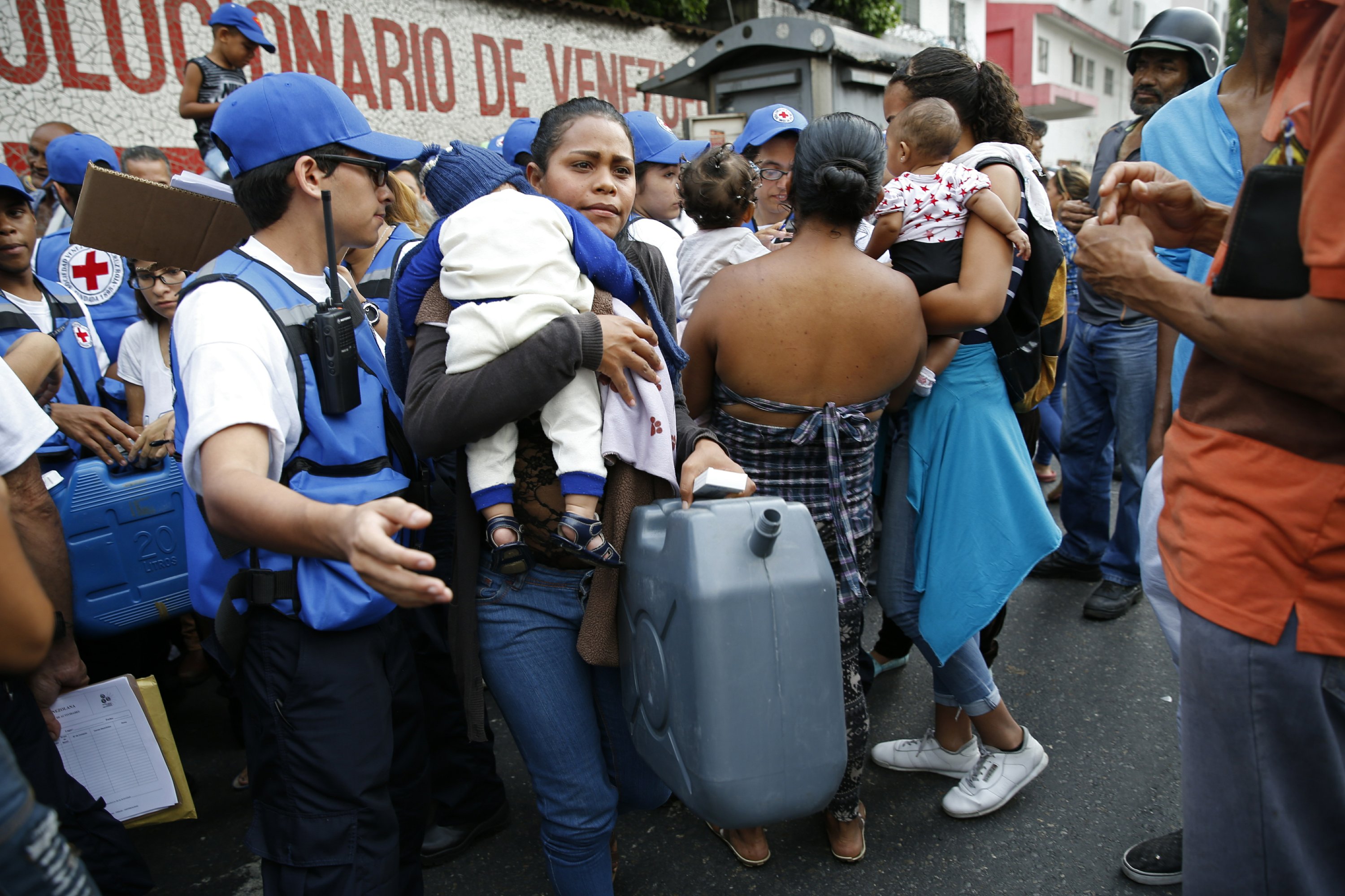 First Red Cross aid distributed in crisis-torn Venezuela First Red Cross aid distributed in crisis-torn Venezuela