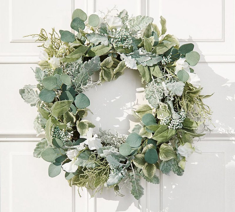 Welcome The End Of Winter With A New Spring Wreath