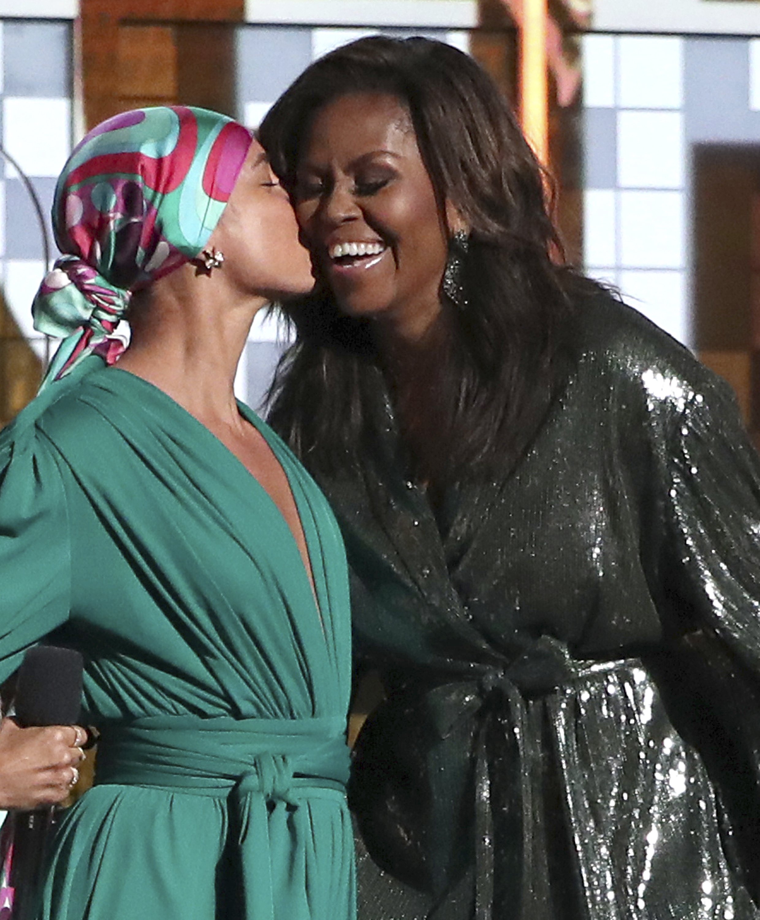 michelle obama grammys dress