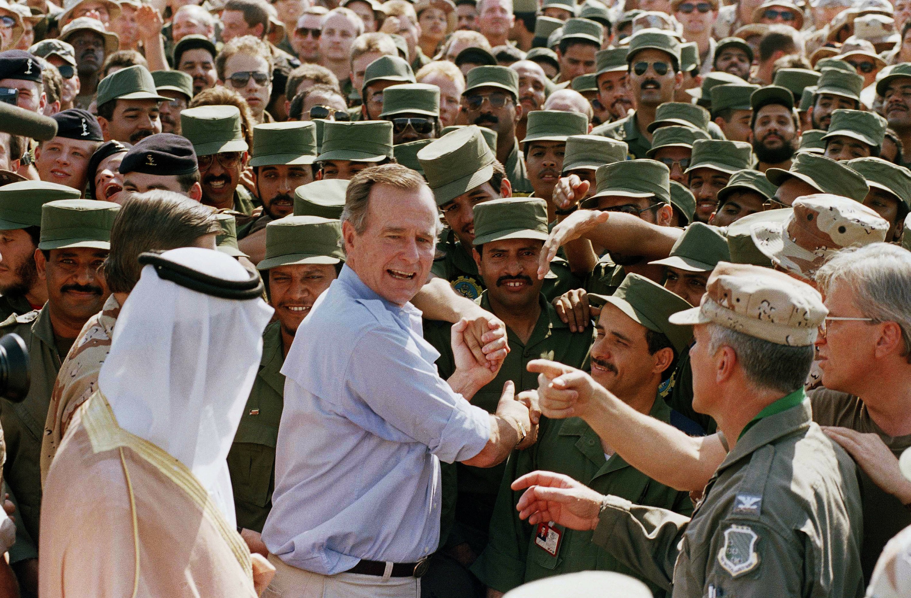  George  H W  Bush  dies at 94 made greatest mark in Gulf War
