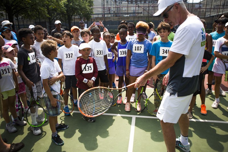 Mcenroe Offers Tennis Tryouts In Harlem Thoughts On Us Open