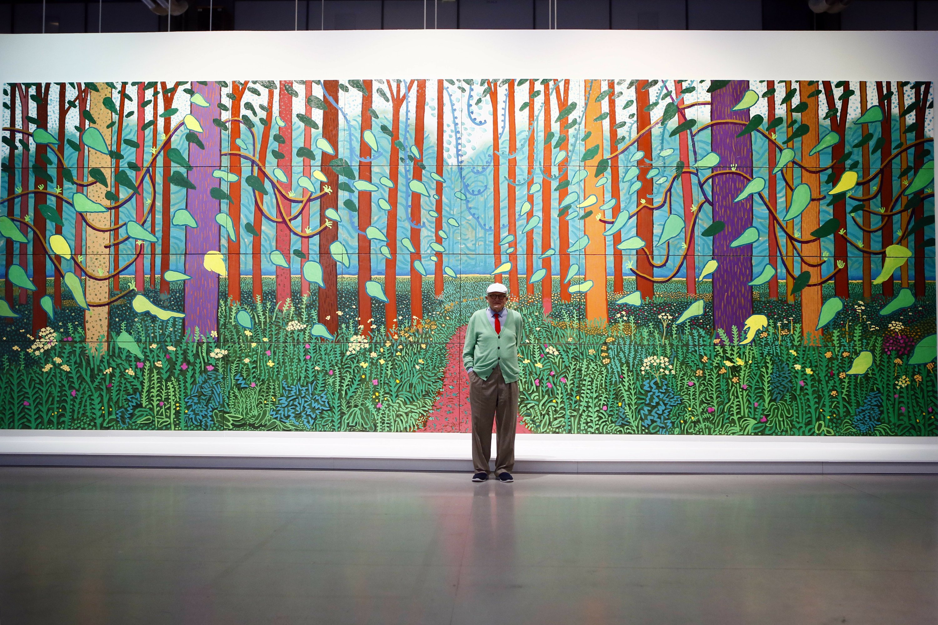 Going deaf has sharpened my art, David Hockney says