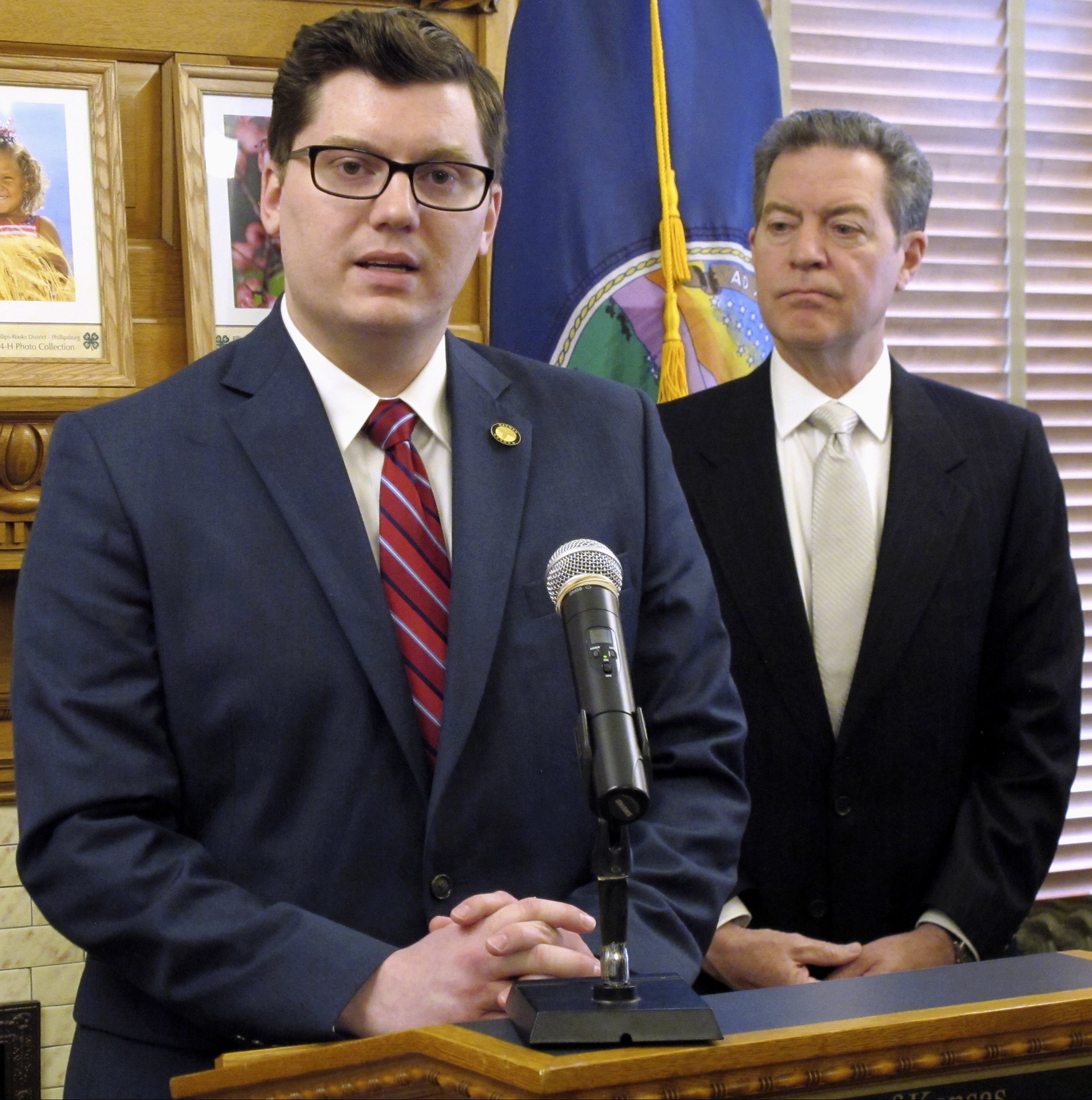Kansas governor names lawmaker as new state treasurer