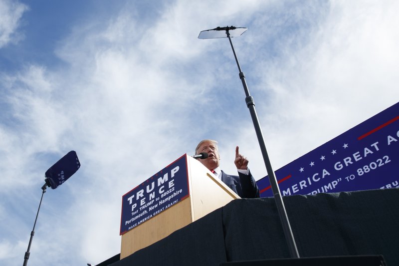 Trump challenges legitimacy of election