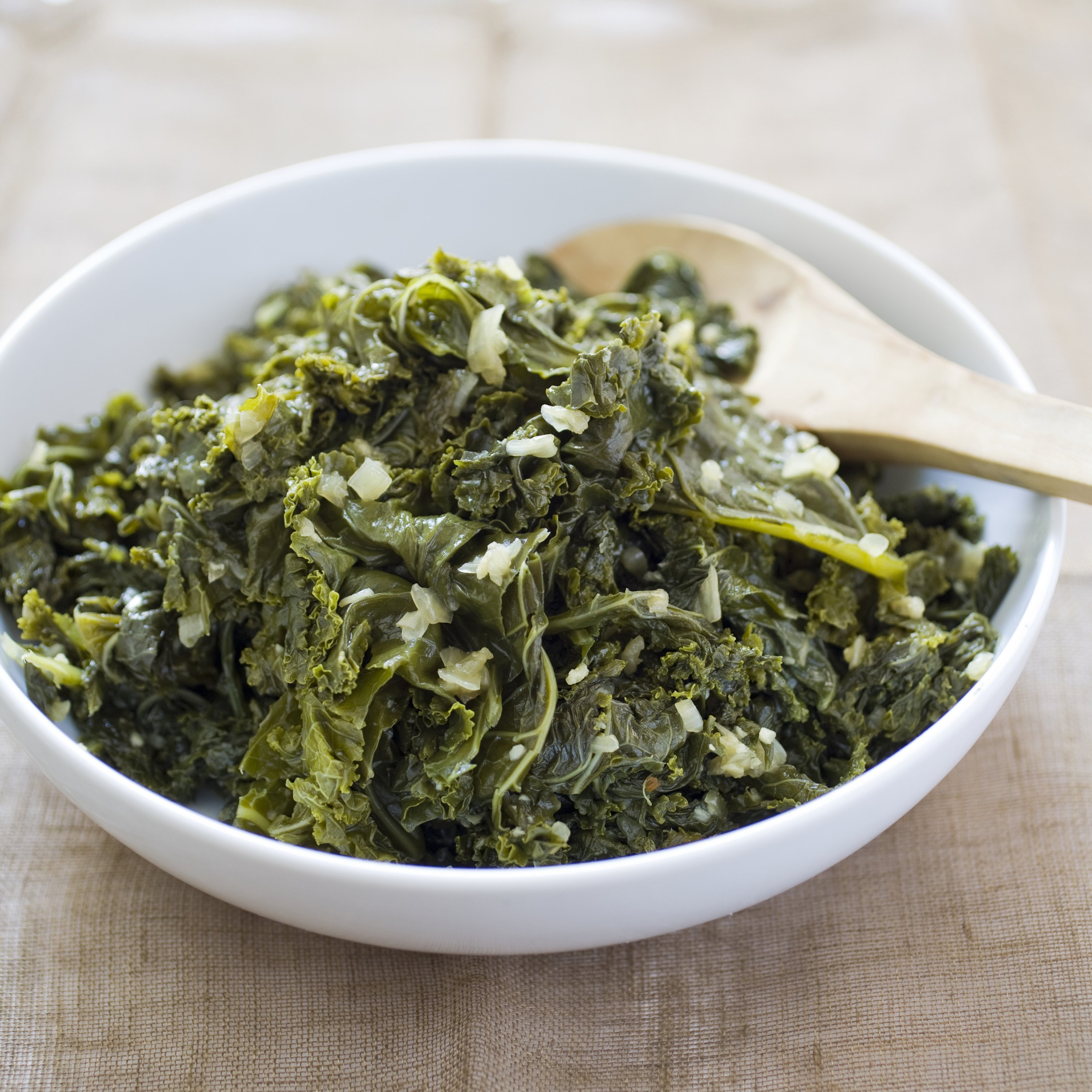 Making tender kale without overcooking or having it swampy