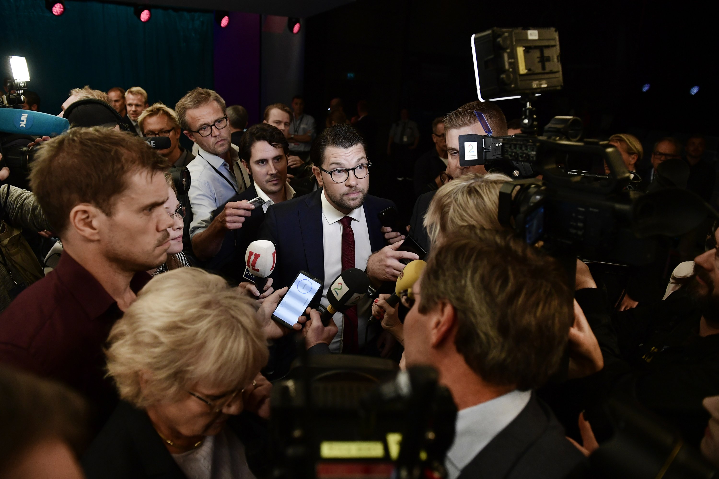 Swedish Pm Calls Far Right Party Racist On Election Eve Ap News 