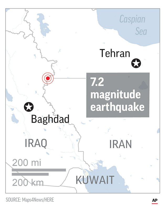 IRAQ IRAN QUAKE