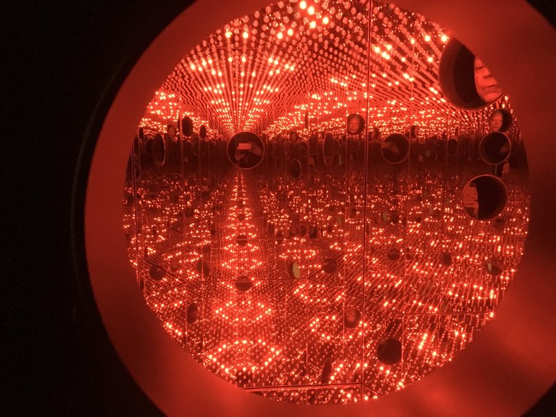 At Yayoi Kusama Show A Long Wait To Experience Infinity