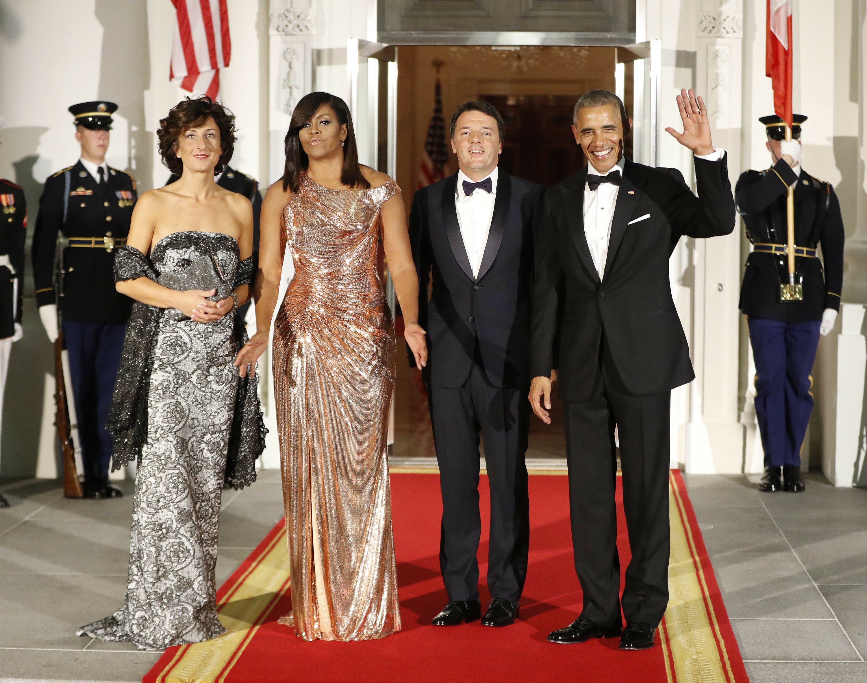 Obama Honors Italy S Leader At Bittersweet State Dinner