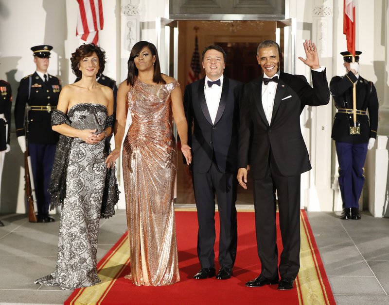 Obama Honors Italy S Leader At Bittersweet State Dinner