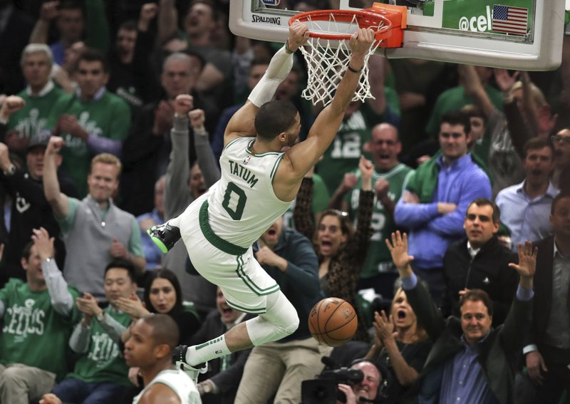 Image result for jayson tatum dunk pacers