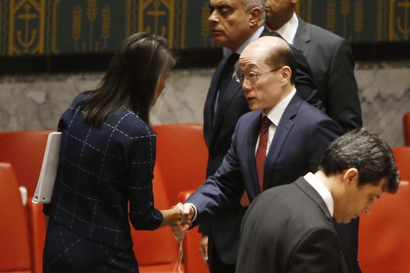 Nikki Haley, Liu Jieyi