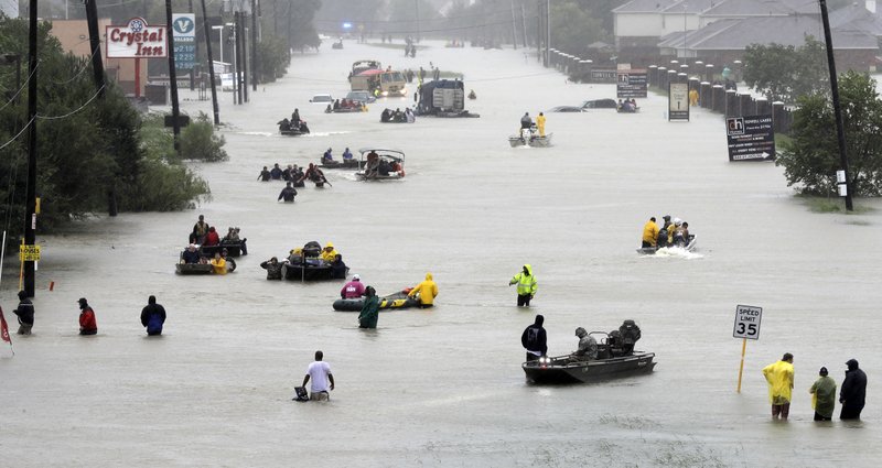 Flood evacuees