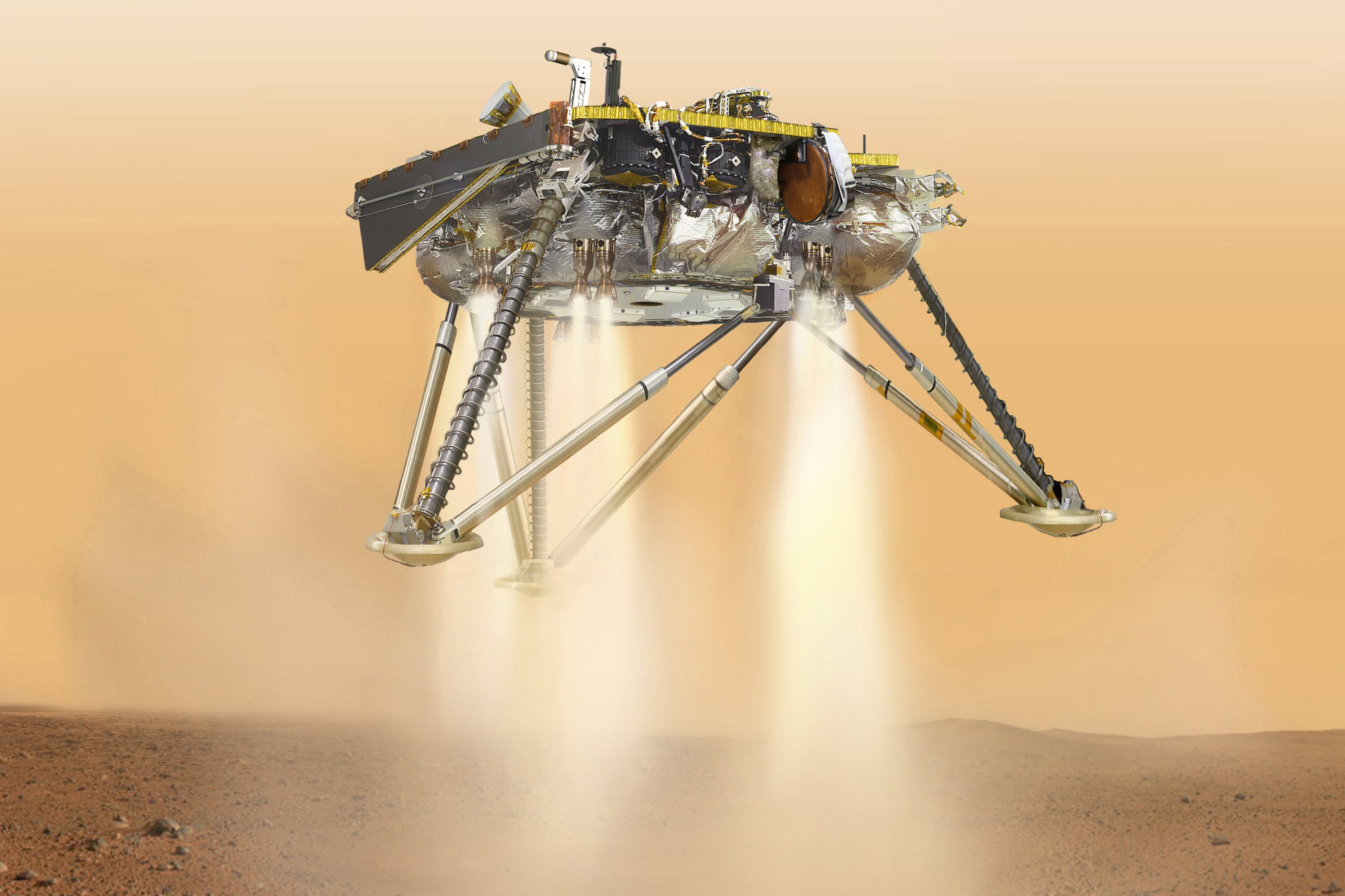 Mars landing comes down to final 6 minutes of 6month trip AP News