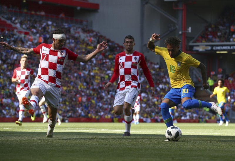 Image result for brazil croatia anfield