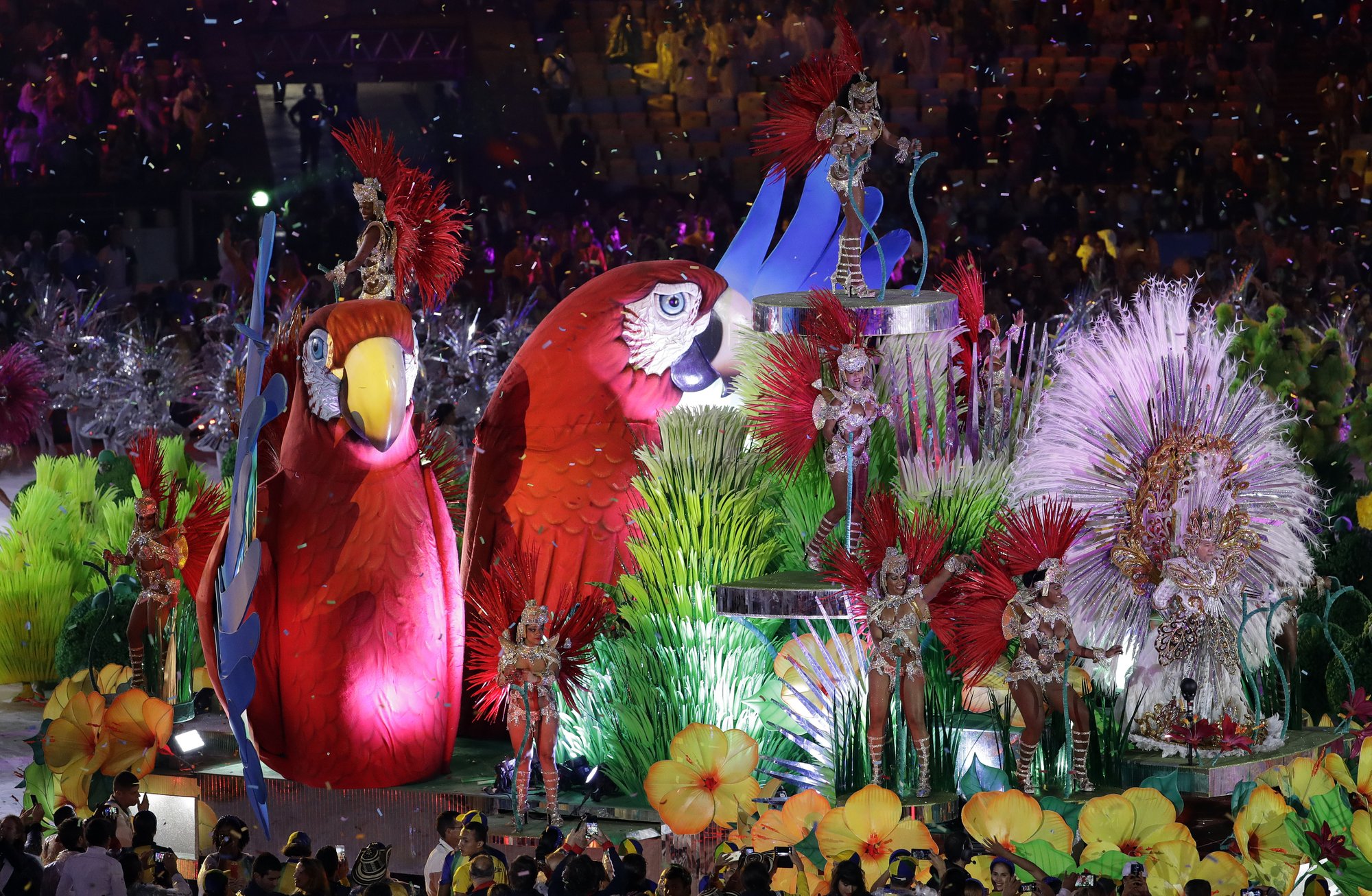 The Latest Rio Games Close With Samba Fueled Carnival Party