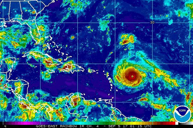 Powerful Hurricane Irma Bears Down On Caribbean Islands