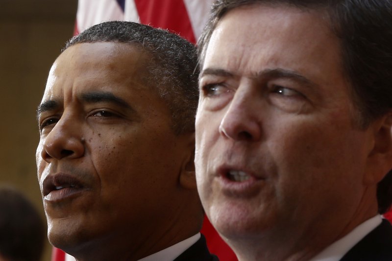 Barack Obama, James Comey